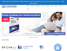 Tablet Screenshot of comdevelop.pl
